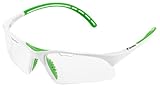 Tecnifibre Squash-Brille White Green Squashbrille, weiß/grün, one Size