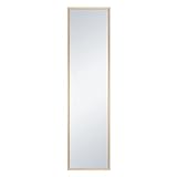 INSPIRE - Rechteckiger Spiegel Milo mit Holzrahmen - B.30 x H.120 cm - Helles Holz - Beige - Ganzkörperspiegel - Garderobenspiegel