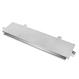Mobestech Edelstahl Prallblech für Popcornmaschine 40,4x11,9x4,8cm Spritzschutz Zubehör für Haushalts und Gewerbemaschinen