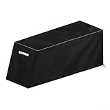 EasyByMall Outdoor-Fitnessbank-Abdeckung, Outdoor-Bankabdeckung, 210D-Oxford-Stoff, wasserdicht und staubdicht, praktische Aufbewahrung für Sit-Up-Board, Hantelbank