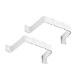 Gatuida 2 Stück Teiliges Aluminiumlegierung Fallrohradapter mit Locator Wetterfest Sichere Verbindung Einfache Installation Kompatibel Förmigen Fallrohren und Regenrinnen Langlebig und