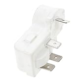 FUTUREORYY Anlaufrelais für Kühlschrank Kompressor Ptc Überlastschutz Kunststoff Metall Kompatibel mit Weinkühler Minikühlschrank Getränkekühler Thermischer Schutz bei Überhitzung