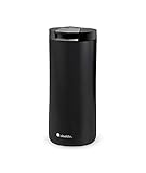 Aladdin Urban Thermavac Stainless Steel Travel Mug 0.35L Satin Black – Leakproof - Double Wall Vacuum Insulated Cup - Keeps Hot for 3 Hours - BPA-Free - Dishwasher Safe