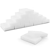 Schmutzradierer, 50 Stück Schwamm Radierschwamm Putzschwamm Zauberschwamm Magic Sponge Eraser, Wunderschwamm Weiß Reinigungsschwamm Melamin Schwamm für Haushalt Küche Wand Schuhschwamm