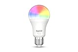 AVM FRITZ!DECT 500 (smarte LED-Lampe E27 für farbiges und weißes Licht, dimmbar, 2700K, 9W, 806 Lumen)