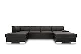 DOMO. collection Wohnlandschaft Star, Leder-Sofa in U-Form,...