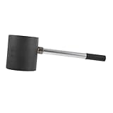 SEWACC Grillanzünder Feuereimer aus Stahl Kompakter Anzündkamin für Holzkohle Hitzebeständig mit Griff Tragbar für Grillen im Freien und Camping