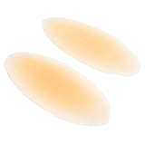 Garneck 2 Stück Silikon Hüftpolster Selbstklebend Wassertröpfchenform Waden und Beinformer Atmungsaktiv für Geradere Beine und Vollere Hüften