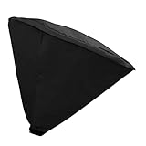 YARNOW Staubabdeckung Der Heizung Terrassenheizungen Tischheizgeräte Im Freien Abdeckungen Für Gartenmöbel Abdeckungen Für Klimaanlagen Draußen Rechteck Black Polyester (polyester)