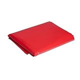 TSMORY Strapazierfähige rote Gartenfolie, Erde, roter Mulch, einfache Handhabung, Gartenzubehör für Gemüsegarten, Tomaten, einfach zu installieren, roter Mulch für Bauernhöfe