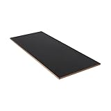 WRK21 Tischplatte 120 x 80 cm Sorano Eiche/Kupfer - 18 mm melaminbeschichtete Arbeitsplatte, ABS-Kante, pflegeleicht - für Schreibtische, Home-Office & DIY