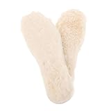 Homoyoyo Plüsch-einlegesohle Aus Kaninchenfell Sandalen Einlegesohlen Sohleneinlagen Schnee Einlegesohlen Kofferraumwannen Schuhsohlen Damen Stiefeleinlagen Für Damen Warme Innensohle Beige