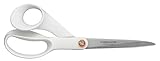 Fiskars Universalschere, Gesamtlänge: 21 cm, Qualitätsstahl/Kunststoff, Functional Form, Weiß, 1020412