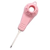 Tofficu Tragbarer Flaschenöffner mit Ergonomischem Griff Magnetischer Deckelöffner für Marmeladen und Joghurtdeckel Praktisches Küchenzubehör für Senioren und Tägliche Nutzung