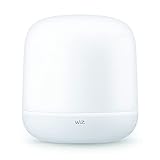 WiZ Tunable White and Color Hero Tischleuchte (620 lm), LED Leuchte mit 16 Mio. Farben oder warm- bis kaltweißem dimmbarem Licht, smarte Lichtsteuerung über WLAN per Tap-Funktion oder Stimme/App, weiß