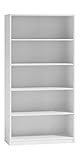 ADGO Bücherregal mit Fächern, Schmaler Schrank,...