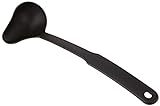 Lacor 98910 Saucengliesslöffel, Nylon, 27 cm, Schwarz