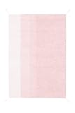 Lorena Canals Waschbarer Wendeteppich Gelato in Rosa/Elfenbein.Zwei Designs in einem.Handgefertigt in rechteckiger Form mit natürlicher Baumwoll-Kurzhaar und ungiftigen Farbstoffen-Größe:120x160cm
