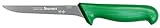 Starrett Profi Edelstahl Chefkoch Küchenausbeinmesser - Schmales, gerades Profil - 6 Zoll (150 mm) - Grüner Griff, Grün
