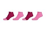 Camano Damen Online Women Ca-soft Hearts Sneaker 4er Pack Socken, phlox pink, 39 EU