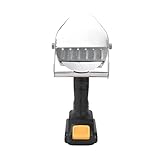 Haofy Elektrisches Dönermesser, Kabelloses Shawarma Dönermesser, Einstellbare Dicke 0-8 Mm, Shawarma Slicer Cutter für Restaurantgrill 100-240V (EU-Stecker)