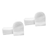 Angoily 480 Stk Runde Wattepads Fingerreinigungspads Abschminkpads Wattepads für das Gesicht frauen kosmetikpad doppelseitig Reinigungswatte Make-up-Puff Make-up-Pad Make-up-Entferner-Pad