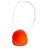 ZHENGCI Rote Gummi Clown Nase Hupen Quietschen Clown Nase Clown Kostüm Lustige Clown Nase mit Gummizug für Weihnachten