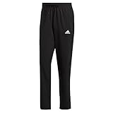 adidas Herren Aeroready Essentials Stanford Open Hem Embroidered Small Logo Pants, Black, S