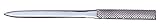 Wedo 147555 Brieföffner (mit verchromter Edelstahlklinge, guillochierter Griff, 23 cm) silber