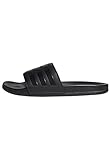 adidas Unisex Adilette Comfort Slides, Core Black / Core Black / Core Black, 42 EU