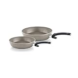 Fissler Ceratal Comfort Pfannen-Set / 2-teilig, Aluminium-Pfanne, Keramik-beschichtet (24+28 cm) Ceramic Bratpfanne antihaftend – Induktion [Exklusive bei Amazon]