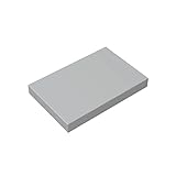 GDS-1039 Fliese 2x3, 50 Stück, kompatibel mit Lego 26603 6156667, DIY-Teile und MOC-Komponenten für große Ziegelmarken, Farbe:Hellgrau 194
