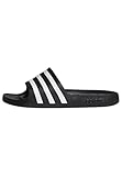 adidas Unisex Adilette Aqua Slides, Core Black / Cloud White / Core Black, 47 EU