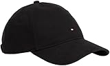 Tommy Hilfiger Damen Cap Flag Soft Panel aus Baumwolle, Schwarz (Black), Einheitsgröße