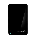Intenso Memory Case 500 GB Externe Festplatte (6,35 cm (2,5 Zoll) 5400 U/min, 8 MB Cache, USB 3.2) schwarz