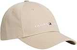 Tommy Hilfiger Unisex TH Essential Cap KA0KA00032 Cap, Beige (Gulf Sand), S-M, Beige (Golfsand), S/M