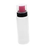 Alipis Silikon Ölspenderflasche mit Pinsel Präzise Messmarkierungen für Bbq und Backen Dosieren von Saucen und Ölen Rotes Design für Küchenzubehör