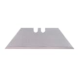DONAU SAFETY Trapezklingen Set / 10-tlg.- 10 Stück / 19 x 61 mm/Stahl/Ersatzklingen Cuttermesser Sicherheitsmesser 19 mm/Allzweckklingen aus gehärtetem/Teppichmesser Klingen Ersatzklingen