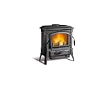 La Nordica Isetta EVO 4.0 Kaminofen/A+ Schwarz Gusseisen Holz 7,3 kW 209 m³