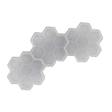 Silikonform mit Kranz, Wabenform, Fondant, Kuchendekoration, Gebäck, Schokolade, Süßigkeiten, Eis, Backwerkzeug, Formen für Dekorationen, Dekorationen, Gebäckformen, Epoxidharz, Kuchen, Harz