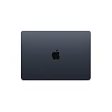 Apple MacBook Air 2022 mit Apple M2-Chip, 8-Core-CPU, 10-Core-GPU (13 Zoll, 8 GB RAM, 256 GB SSD-Speicher) (QWERTZ Deutsch) Mitternacht (Generalüberholt)