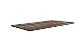 FORTE Tischsystem: Tischplatte aus Holzwerkstoff in Old Wood Vintage Dekor, 180 x 3,8 x 90 cm