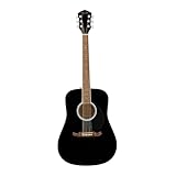 Fender FA-125 Dreadnought, Walnut Fingerboard, Black
