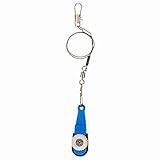 Tsudoku 1 Stück Kajak Angeln Downrigger Outrigger Trolling Release Clip Einstellbare Spannung Release Clip 5,5 X 1,7 X 2,6 cm Blau