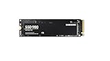 Samsung 980 NVMe M.2 SSD, 1 TB, PCIe 3.0, 3.500 MB/s Lesen, 3.000 MB/s Schreiben, Interne SSD für Gaming und Alltagsanwendungen, MZ-V8V1T0BW