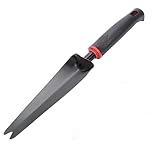 Hand Unkrautstecher Kohlenstoffstahl mit Ergonomischem Gummigriff zum Entfernen von Verwurzelten Unkräutern im Garten Gartenwerkzeug für Effektives