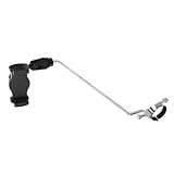 SHOWERORO Klarinetten Handyhalterung Verstellbar aus Aluminium mit Langem Arm Universelle Lyra Klemme für Blasinstrumente Kompatibel für Marschkapellen und Musikapps