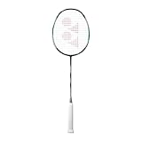 YONEX ASTROX 88 Play Black Silver 4U/G5 Modell 2024: Das Ultimative Badmintonracket für Explosive Power und Präzision Racket ist mit YONEX BG3 BESAITET + YONEX Fullsize Racketbag.