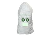 50er Pack Mineralwolle/KMF Bag 220 cm Entsorgung Sack TRGS 521 : 700 l/Weiß Größe 700 l, Farbe Weiß