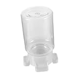 CLISPEED Fach Trinkstation für Kleintiere mit Stabilem Stand Verschüttsicherer Wasserspender für Reptilien Geckos Ameisen Spinnen und Grillen Praktisches Futter Wasserbad für Terrarien